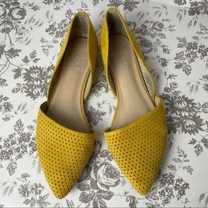 FRANCO SARTO HONEY2 FLAT Pointed SZ 7